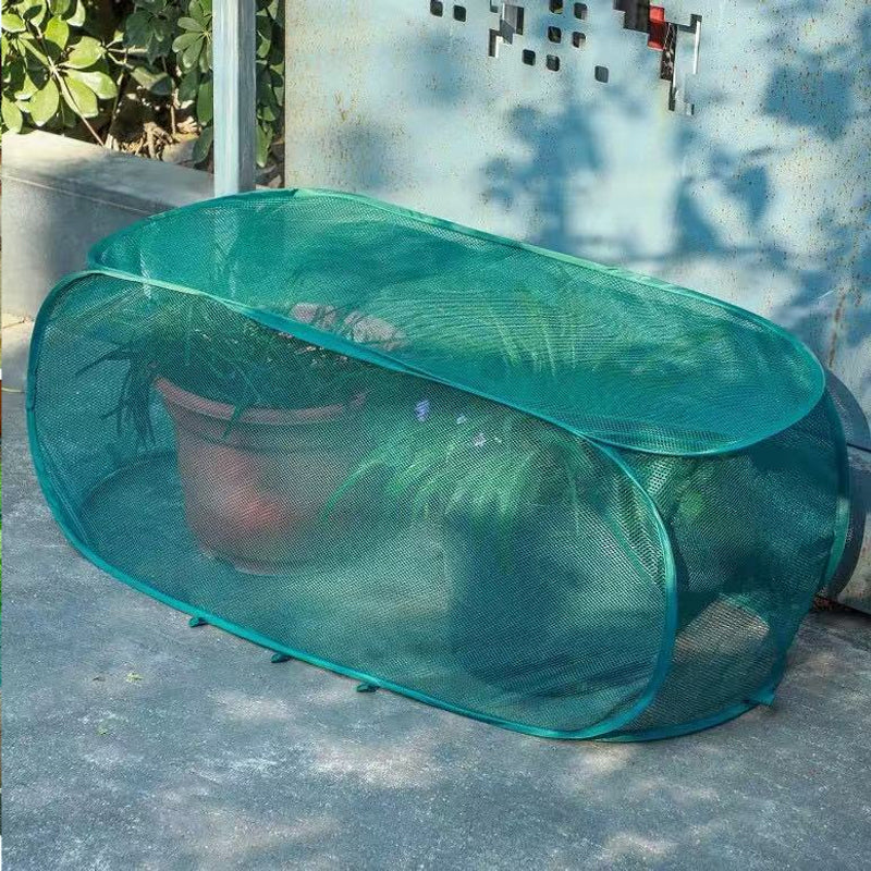 🌱SCONTO DEL 60% ORA! ✨ Copertura a rete pieghevole per piante – Protegge le piante, design traspirante e facile da montare 🌿