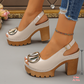 👡 SCONTO DEL 60% ORA! 🔥 Eleganti sandali con tacco e fibbia in punta aperta – Design chic, tacco comodo e perfetti per ogni occasione ✨