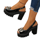 👡 SCONTO DEL 60% ORA! 🔥 Eleganti sandali con tacco e fibbia in punta aperta – Design chic, tacco comodo e perfetti per ogni occasione ✨