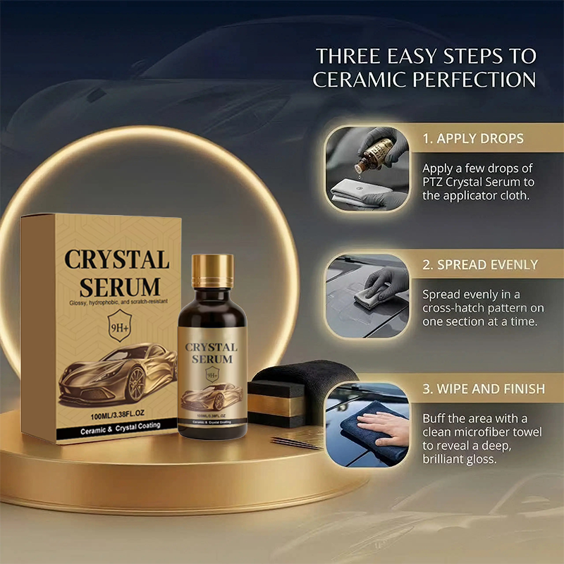 ⏰ACQUISTA 1 E RICEVI 1 GRATIS🔥Kit di rivestimento ceramico per auto - Siero di cristallo