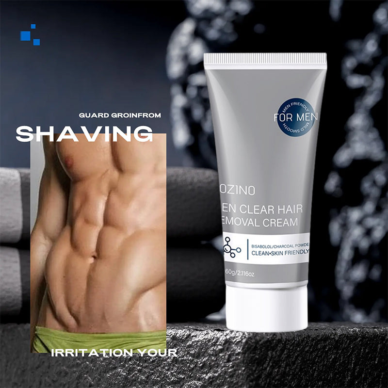 Crema depilatoria per uomo 🧔 Delicata e non irritante, può essere utilizzata su petto, schiena, braccia e gambe ✨