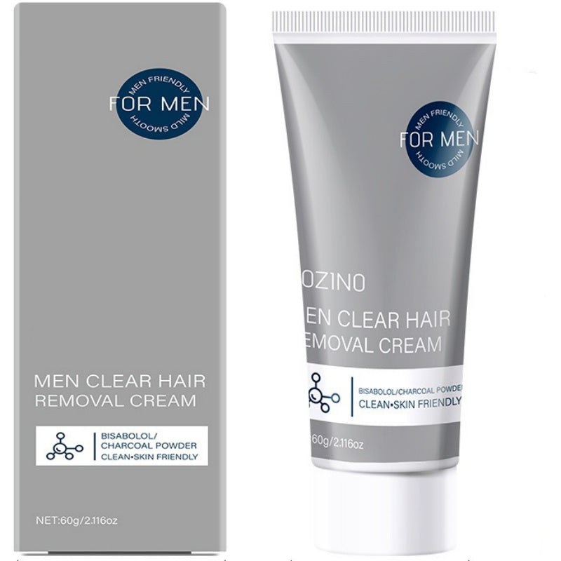 Crema depilatoria per uomo 🧔 Delicata e non irritante, può essere utilizzata su petto, schiena, braccia e gambe ✨