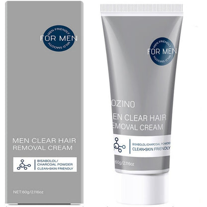Crema depilatoria per uomo 🧔 Delicata e non irritante, può essere utilizzata su petto, schiena, braccia e gambe ✨