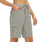Shorts Cargo 🩳 — Con tasche laterali e tasche cargo: ampio spazio di stoccaggio + sicurezza antifurto. Protezione solare UPF 50+ | Tessuto ad asciugatura rapida | Vestibilità rilassata con coulisse | Ideali per l'escursionismo all'aperto 🏞️