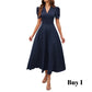 👗 Saldi 2026 — Oltre 39.400 pezzi venduti!💐 Elegante abito con scollo a V, vita alta e maniche a sbuffo