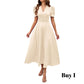👗 Saldi 2026 — Oltre 39.400 pezzi venduti!💐 Elegante abito con scollo a V, vita alta e maniche a sbuffo