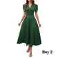 👗 Saldi 2026 — Oltre 39.400 pezzi venduti!💐 Elegante abito con scollo a V, vita alta e maniche a sbuffo