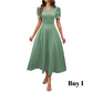 👗 Saldi 2026 — Oltre 39.400 pezzi venduti!💐 Elegante abito con scollo a V, vita alta e maniche a sbuffo