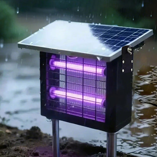 🟦 SCONTO DEL 50% IN QUESTO MOMENTO! ☀️ Zapper solare ad alta potenza da 3500 V – Per interni ed esterni, impermeabile e senza sostanze chimiche, per una protezione efficace 🏠