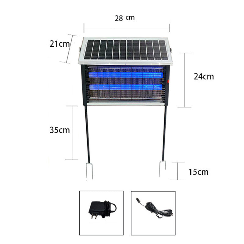 🟦 SCONTO DEL 50% IN QUESTO MOMENTO! ☀️ Zapper solare ad alta potenza da 3500 V – Per interni ed esterni, impermeabile e senza sostanze chimiche, per una protezione efficace 🏠