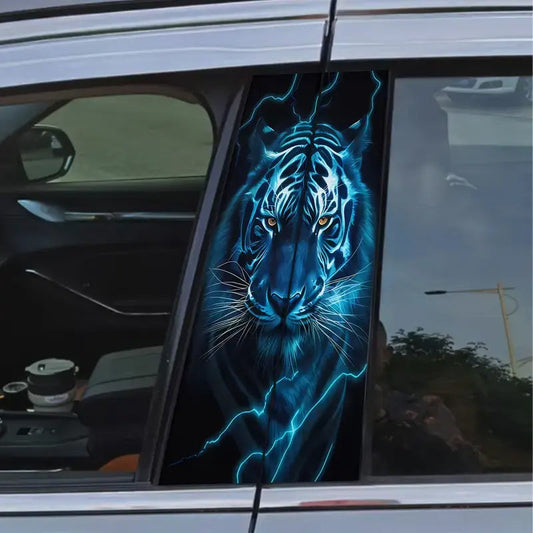 Pellicola protettiva antigraffio per il montante B 🚗 Protegge dai graffi delle chiavi + design ad alta definizione + protezione UV. Puoi applicarla da solo e far sembrare nuova la tua vecchia auto! 🎨