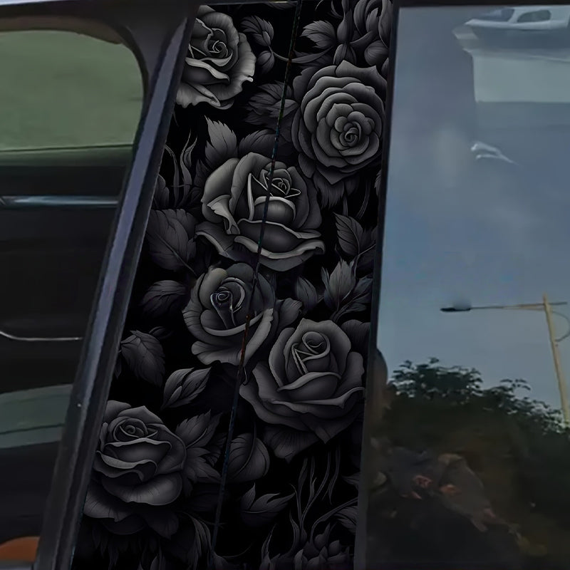 Pellicola protettiva antigraffio per il montante B 🚗 Protegge dai graffi delle chiavi + design ad alta definizione + protezione UV. Puoi applicarla da solo e far sembrare nuova la tua vecchia auto! 🎨