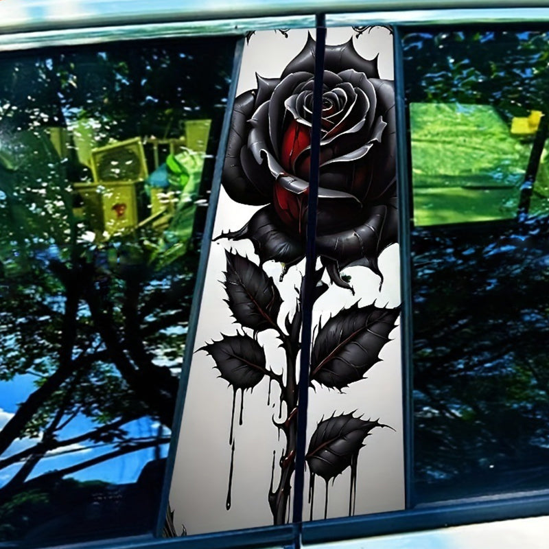 Pellicola protettiva antigraffio per il montante B 🚗 Protegge dai graffi delle chiavi + design ad alta definizione + protezione UV. Puoi applicarla da solo e far sembrare nuova la tua vecchia auto! 🎨