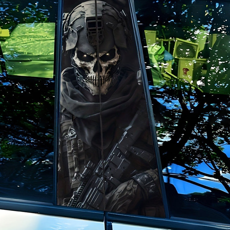 Pellicola protettiva antigraffio per il montante B 🚗 Protegge dai graffi delle chiavi + design ad alta definizione + protezione UV. Puoi applicarla da solo e far sembrare nuova la tua vecchia auto! 🎨