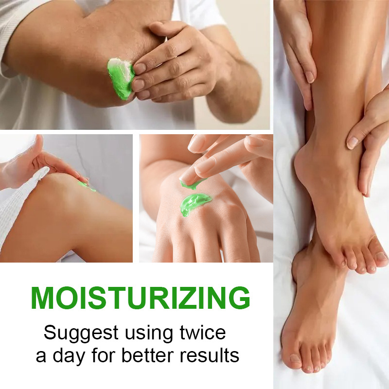 Crema Maschera Piedi all'Olio di Tea Tree 🦶 — Aloe per un'idratazione profonda, Vitamina E per riparare la pelle screpolata: concediti un trattamento piedi da SPA direttamente a casa tua 🧴