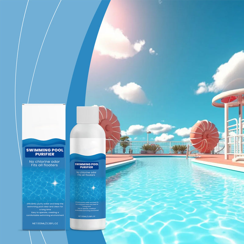 💧🌊 Brillantante a pH neutro – addio acqua verde! ✨🚀 Facile da dosare, senza odore di cloro. Per un'esperienza di bagno naturalmente pura e meno fatica nella pulizia.