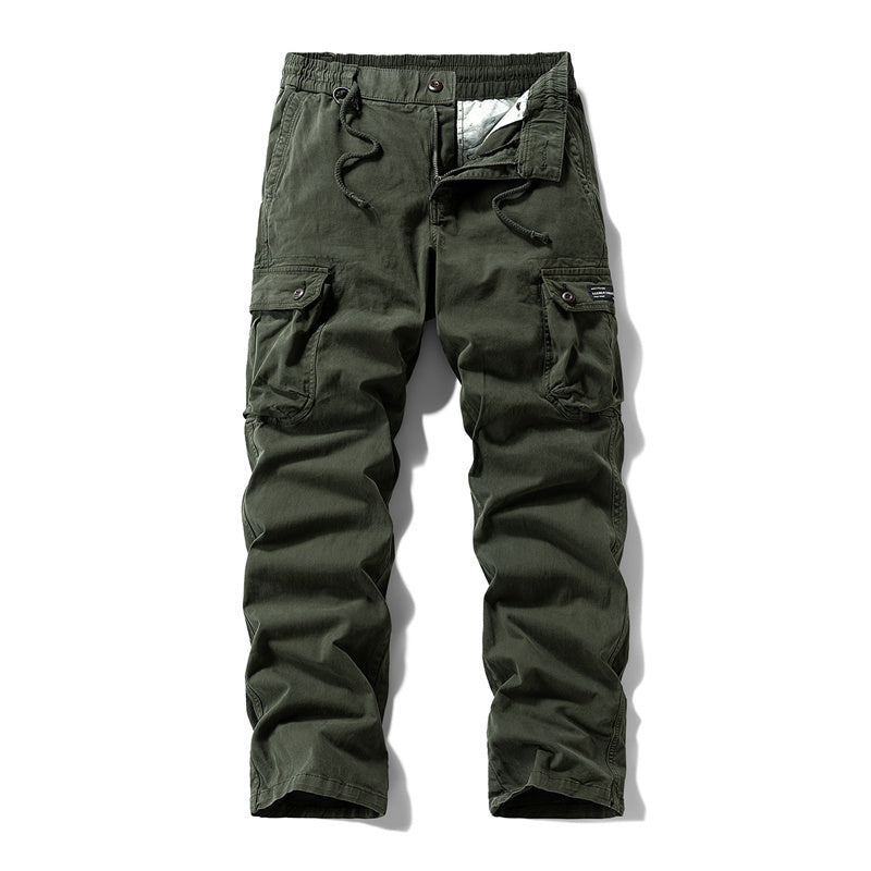 👖SCONTO DEL 60% ORA! 🛠️ Pantaloni tattici cargo da uomo in cotone – Multitasche, struttura rinforzata e vita regolabile 🔧
