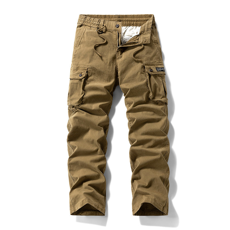 👖SCONTO DEL 60% ORA! 🛠️ Pantaloni tattici cargo da uomo in cotone – Multitasche, struttura rinforzata e vita regolabile 🔧