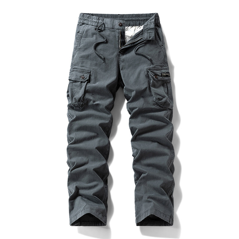 👖SCONTO DEL 60% ORA! 🛠️ Pantaloni tattici cargo da uomo in cotone – Multitasche, struttura rinforzata e vita regolabile 🔧