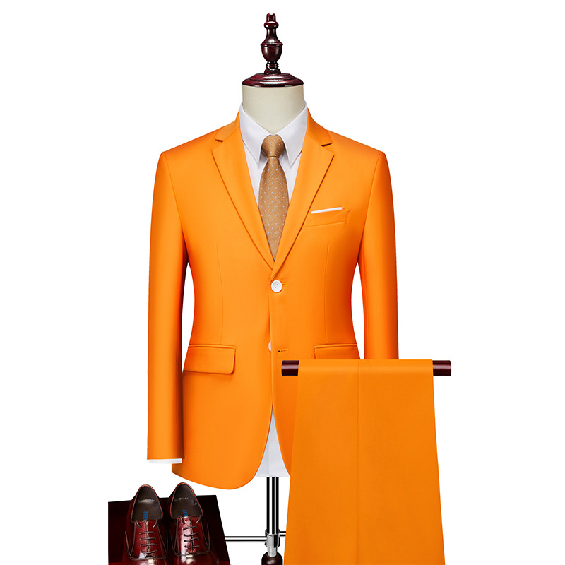 ✨👔SCONTO DEL 60% + SPEDIZIONE GRATUITA 💼Completo da uomo a due pezzi dal taglio moderno – Traspirante, antipiega e dallo stile professionale ✨
