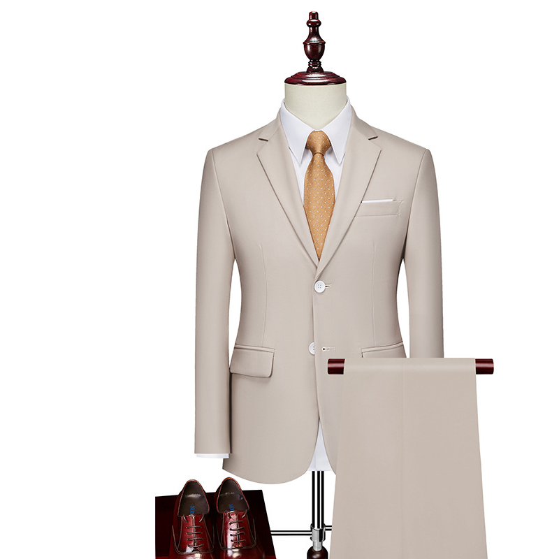 ✨👔SCONTO DEL 60% + SPEDIZIONE GRATUITA 💼Completo da uomo a due pezzi dal taglio moderno – Traspirante, antipiega e dallo stile professionale ✨