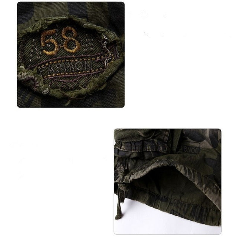 Pantaloncini cargo da uomo 🩸 Classici e resistenti, con molteplici tasche per ogni esigenza, cerniera scorrevole, durevoli e resistenti all'usura, adatti sia per il lavoro che per le attività all'aperto 💪