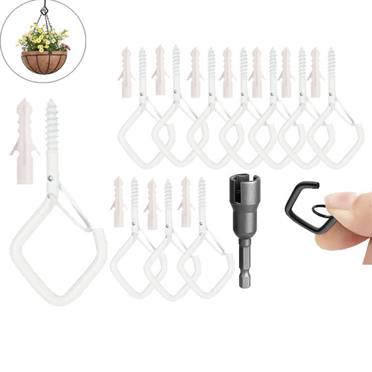 🛠️ SCONTO DEL 60% ORA! 🔒 20 Moschettoni Quadrati – Chiusura di Sicurezza, Versatili e Resistenti per Bonsai, Candele e Decorazioni ✨