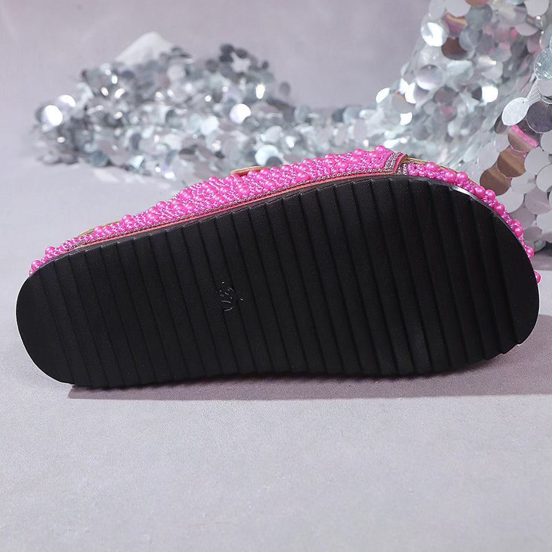 👡 SCONTO DEL 50%! ✨ Sandali con doppia fibbia e tacco in sughero – Design elegante, calzata comoda e perfetti per un look estivo alla moda 💎