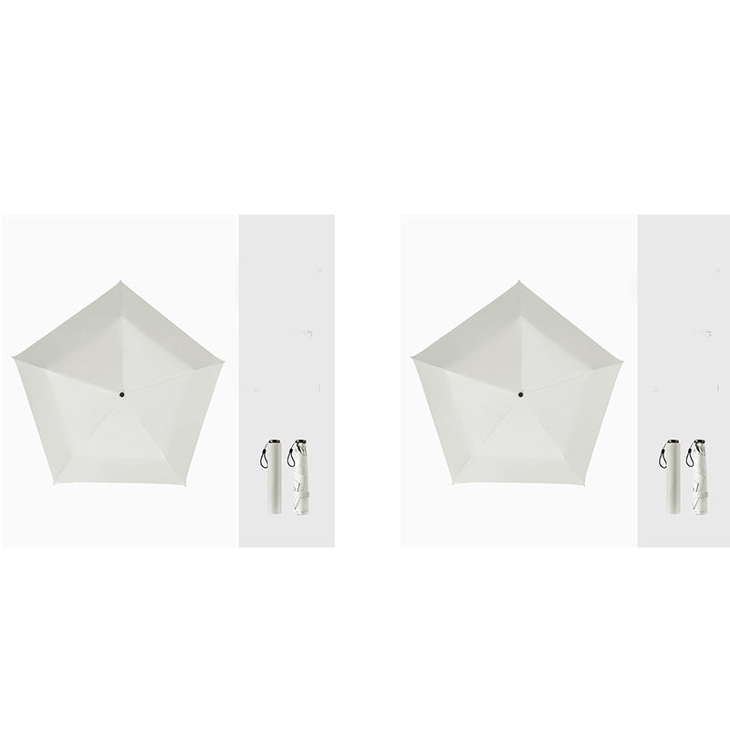 ☂️ Ombrello parasole ultraleggero in fibra di carbonio | 🚶 Per gli spostamenti quotidiani, i viaggi e le attività all’aperto – 103 g, chiuso 20 cm | UPF 50+, blocca il 99,9% dei raggi UV | Isolamento termico e raffreddamento