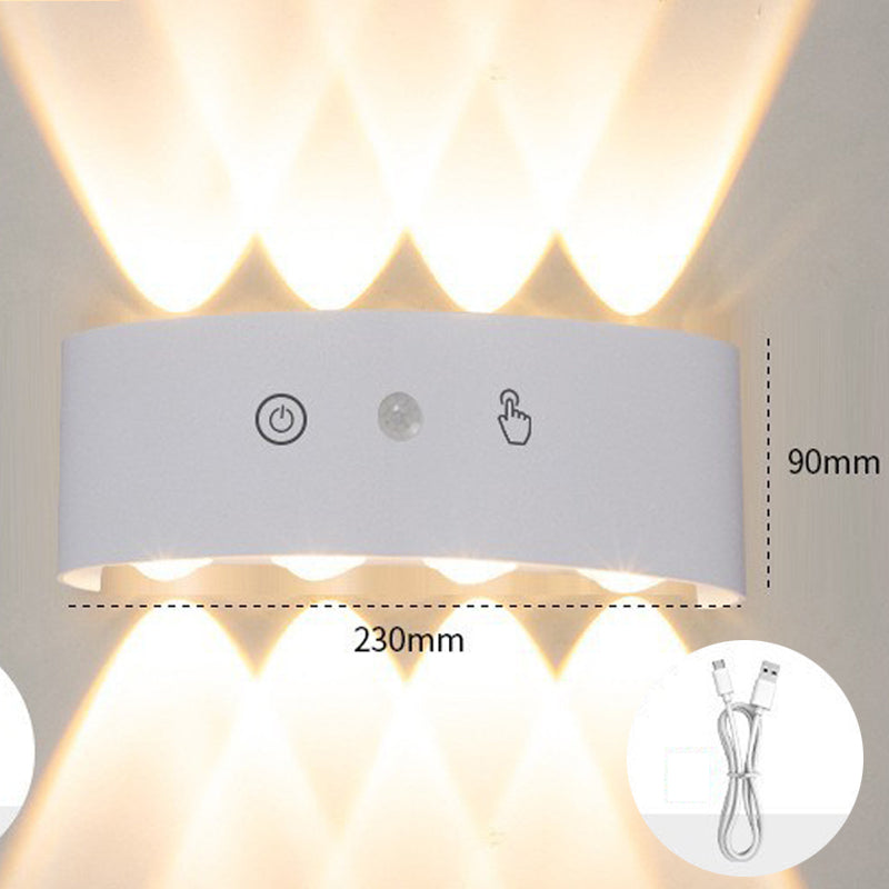 💡 SCONTO DEL 50%! 🔋 Luce notturna a LED ricaricabile con sensore di movimento – Luminosità regolabile, supporto magnetico e perfetta per corridoi, scale e camere da letto 🌙