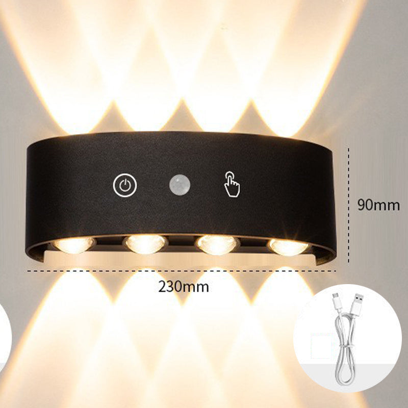 💡 SCONTO DEL 50%! 🔋 Luce notturna a LED ricaricabile con sensore di movimento – Luminosità regolabile, supporto magnetico e perfetta per corridoi, scale e camere da letto 🌙