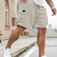 🩳50% DI SCONTO !!✨ Pantaloncini cargo casual da uomo – Tessuto traspirante, vita regolabile e tasche multiple – Un capo indispensabile per l'estate ☀️