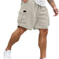 🩳50% DI SCONTO !!✨ Pantaloncini cargo casual da uomo – Tessuto traspirante, vita regolabile e tasche multiple – Un capo indispensabile per l'estate ☀️