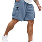 🩳50% DI SCONTO !!✨ Pantaloncini cargo casual da uomo – Tessuto traspirante, vita regolabile e tasche multiple – Un capo indispensabile per l'estate ☀️