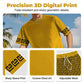 👕 SCONTO DEL 50%! 💛 Set da allenamento da uomo a maniche corte con stampa grafica gialla – Comodo, sportivo e perfetto per l'allenamento e il tempo libero – In cotone fresco e resistente alle smagliature 🔥