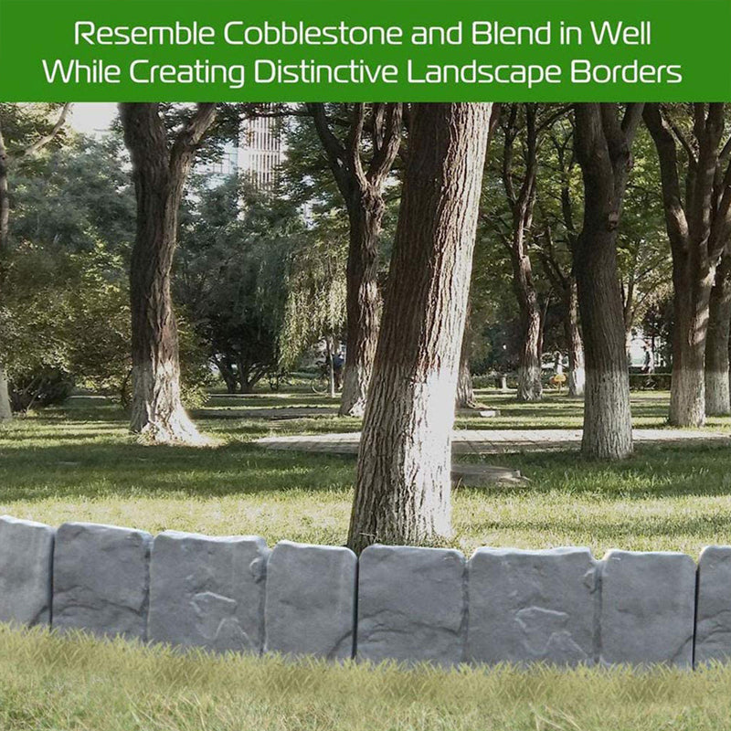 🏡 50% DI SCONTO! 🌿 Recinzione da giardino in pietra artificiale – Facile da installare, espandibile e dall'aspetto realistico ✨