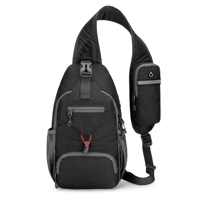 🎒 50% DI SCONTO! ✨ Borsa a tracolla da uomo per attività all'aperto – Molte tasche, resistente all'acqua, parte posteriore traspirante