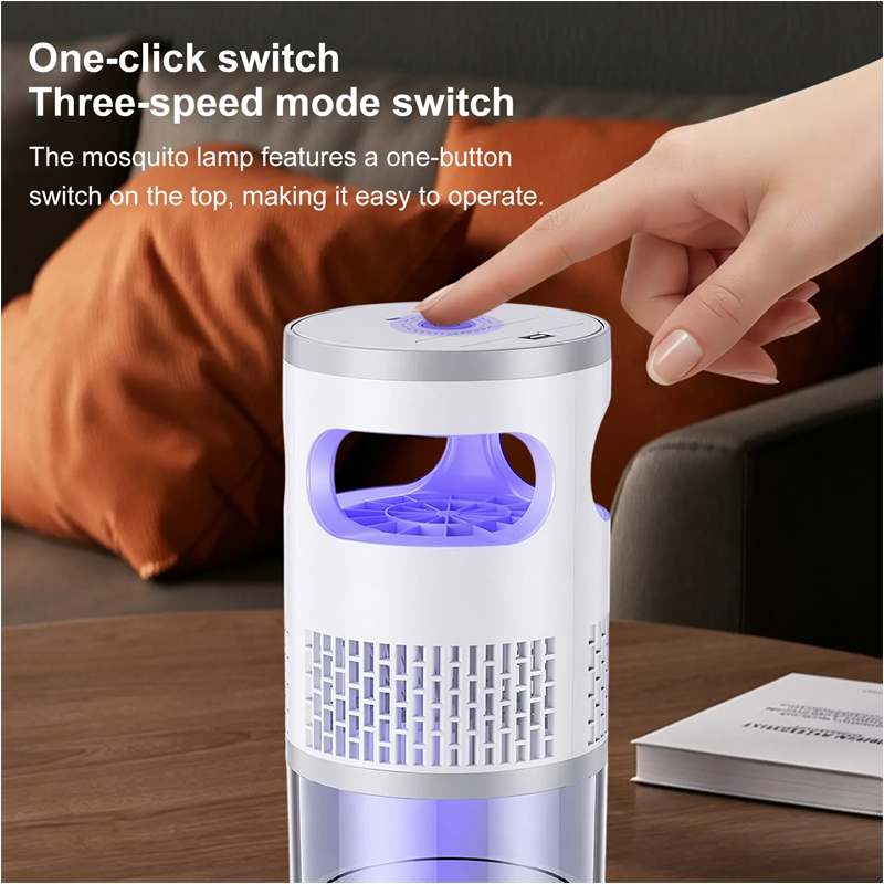🦟 SCONTO DEL 50%! 🔮 Insetticida bionico a raggi UV – Insetticida, luce notturna e silenzioso – Senza sostanze chimiche – Sicuro per la camera da letto 🛌
