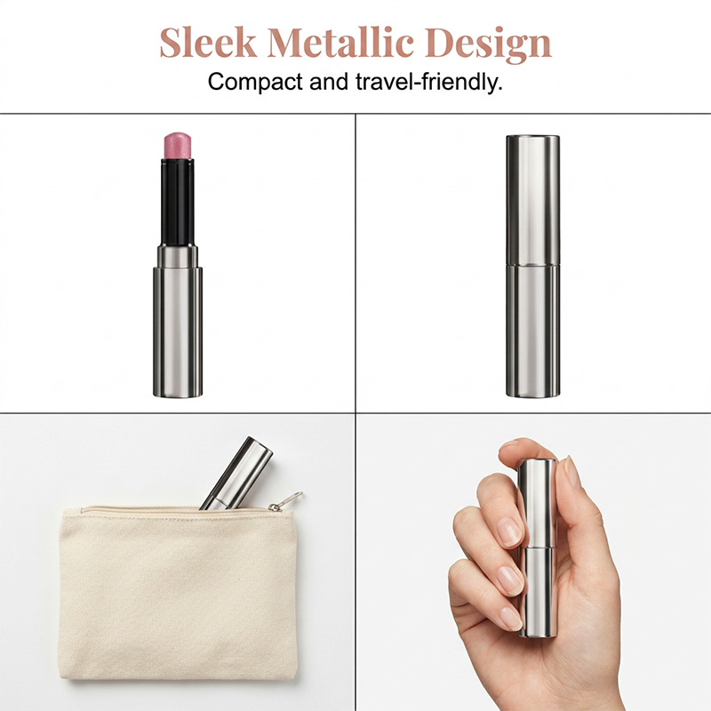 ✨50% DI SCONTO👁️ Ombretto in stick rotante | Brillantezza immediata · A lunga tenuta e a prova di sbavature · Morbido e scorrevole · Elevata resa cromatica · Non serve il pennello