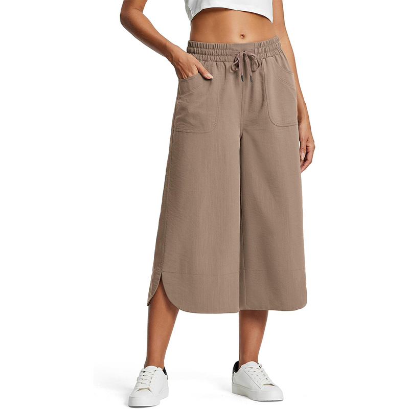 🌼 SCONTO DEL 50% IN QUESTO MOMENTO! 🌼 Pantaloncini da donna in tessuto tinta unita, dalla vestibilità comoda