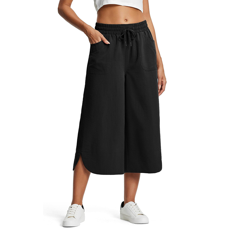 🌼 SCONTO DEL 50% IN QUESTO MOMENTO! 🌼 Pantaloncini da donna in tessuto tinta unita, dalla vestibilità comoda