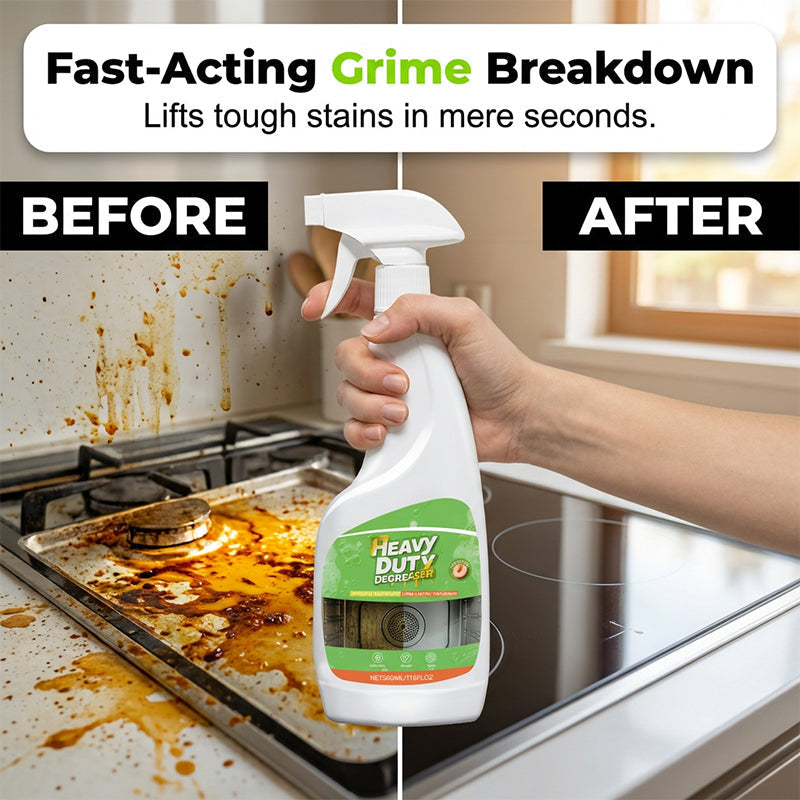 🔥 OFFERTA LAMPO – 50% DI SCONTO! 🧼 Spray sgrassatore potente per la cucina – elimina il grasso ostinato in un attimo! 💪🍳✨