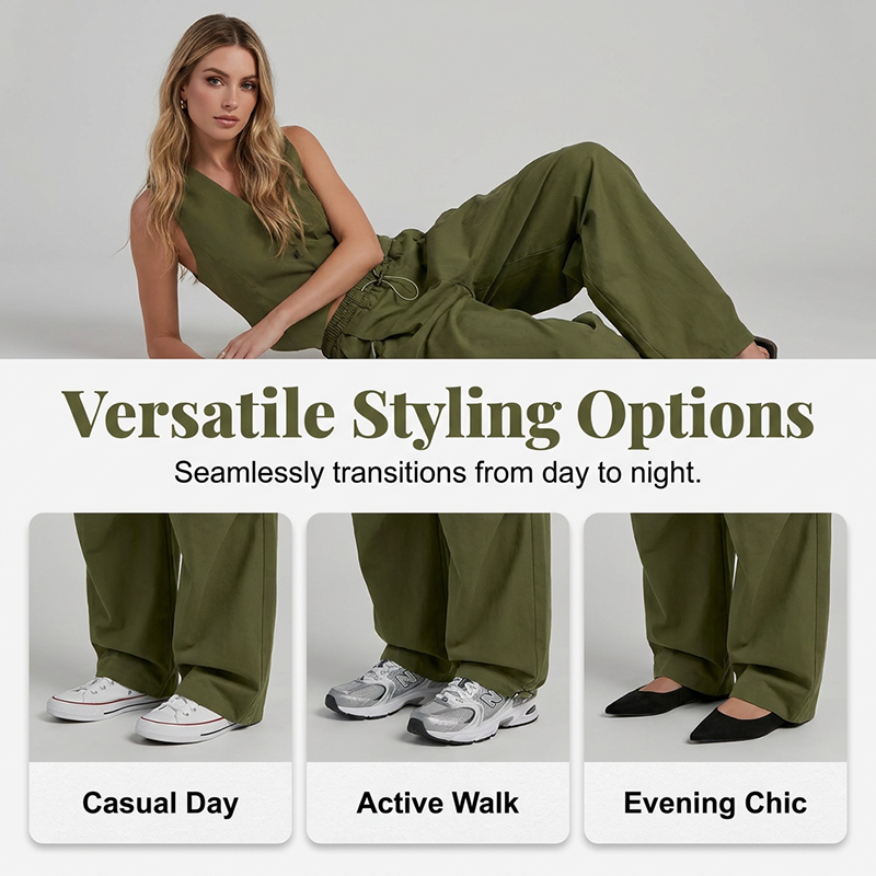 👖 SCONTO DEL 50% IN QUESTO MOMENTO! 🏆 Pantaloni a lanterna con pieghe voluminose – Morbidi, eleganti e a gamba larga – perfetti per un look estivo chic o un'occasione formale ✨