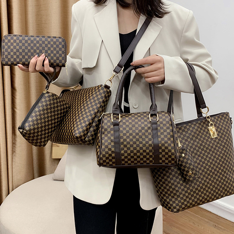 🔥ULTIMO GIORNO - 50% DI SCONTO👜 Set di 6 borse | ✨ Pelle sintetica di alta qualità · Classiche, resistenti e facili da pulire🎒