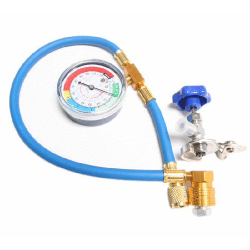 🔧50% DI SCONTO! ❄️ Tubo di ricarica per refrigerante R134a con manometro – A tenuta stagna, di facile lettura e compatibile con auto, camion o impianti di climatizzazione domestici – ricarica fai da te in tutta sicurezza 🚗