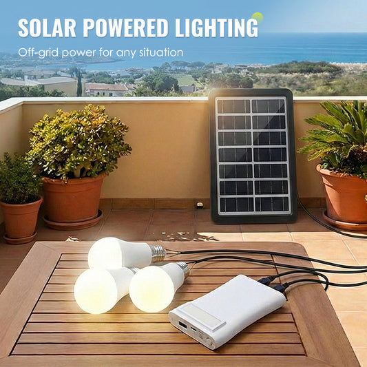 🔥ULTIMO GIORNO – 50% DI SCONTO⚡ Sistema di illuminazione solare multiplo💡 3 livelli di luminosità · 3 luci a LED (cavo da 2,8 metri), 🌧️ Funziona anche nelle giornate nuvolose