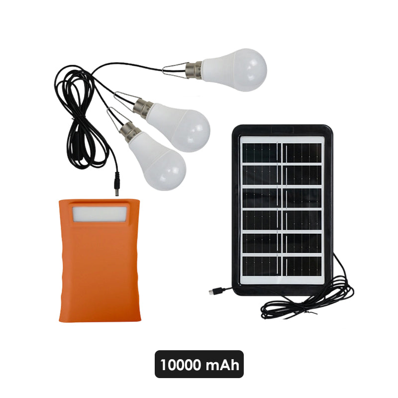 🔥ULTIMO GIORNO – 50% DI SCONTO⚡ Sistema di illuminazione solare multiplo💡 3 livelli di luminosità · 3 luci a LED (cavo da 2,8 metri), 🌧️ Funziona anche nelle giornate nuvolose