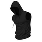 🔥 Felpa sportiva senza maniche con cappuccio 💧 Assorbe il sudore · Asciugatura rapida e resistenza agli sfregamenti 🧢 Cappuccio con protezione dai raggi solari e dal vento · 🏋️ Ideale per il sollevamento pesi, la corsa e il tempo libero