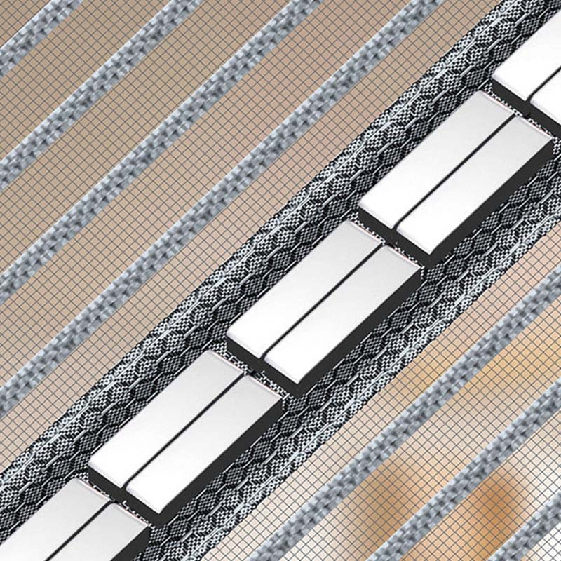 Zanzariere con chiusura magnetica, adatte per porte, balconi e terrazze.
