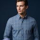 🔥50% DI SCONTO 👕 Camicia da uomo dal taglio moderno con motivo a quadri ✨ Eleganza e comfort per tutti i giorni e per il weekend